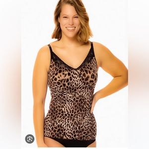 Cheetah Heritage Lace Cami